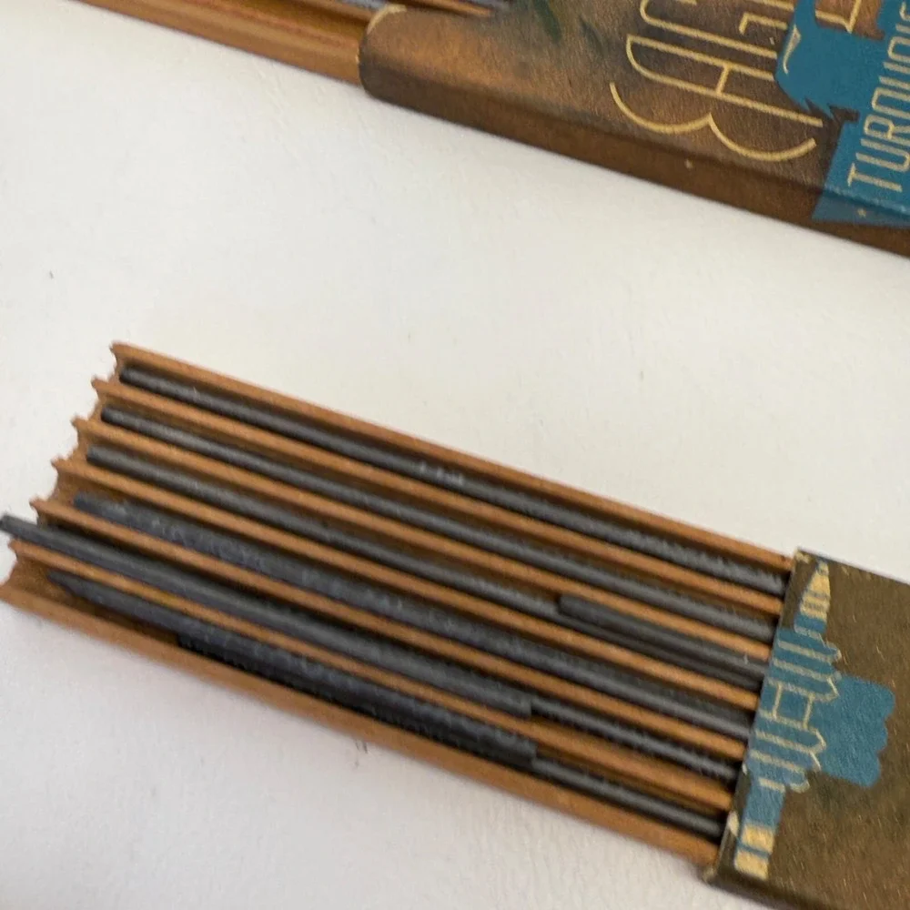 Vintage Pencil Lead Refill Lot Staedtler Eagle Sheaffer Scripto HB 5H Drafting